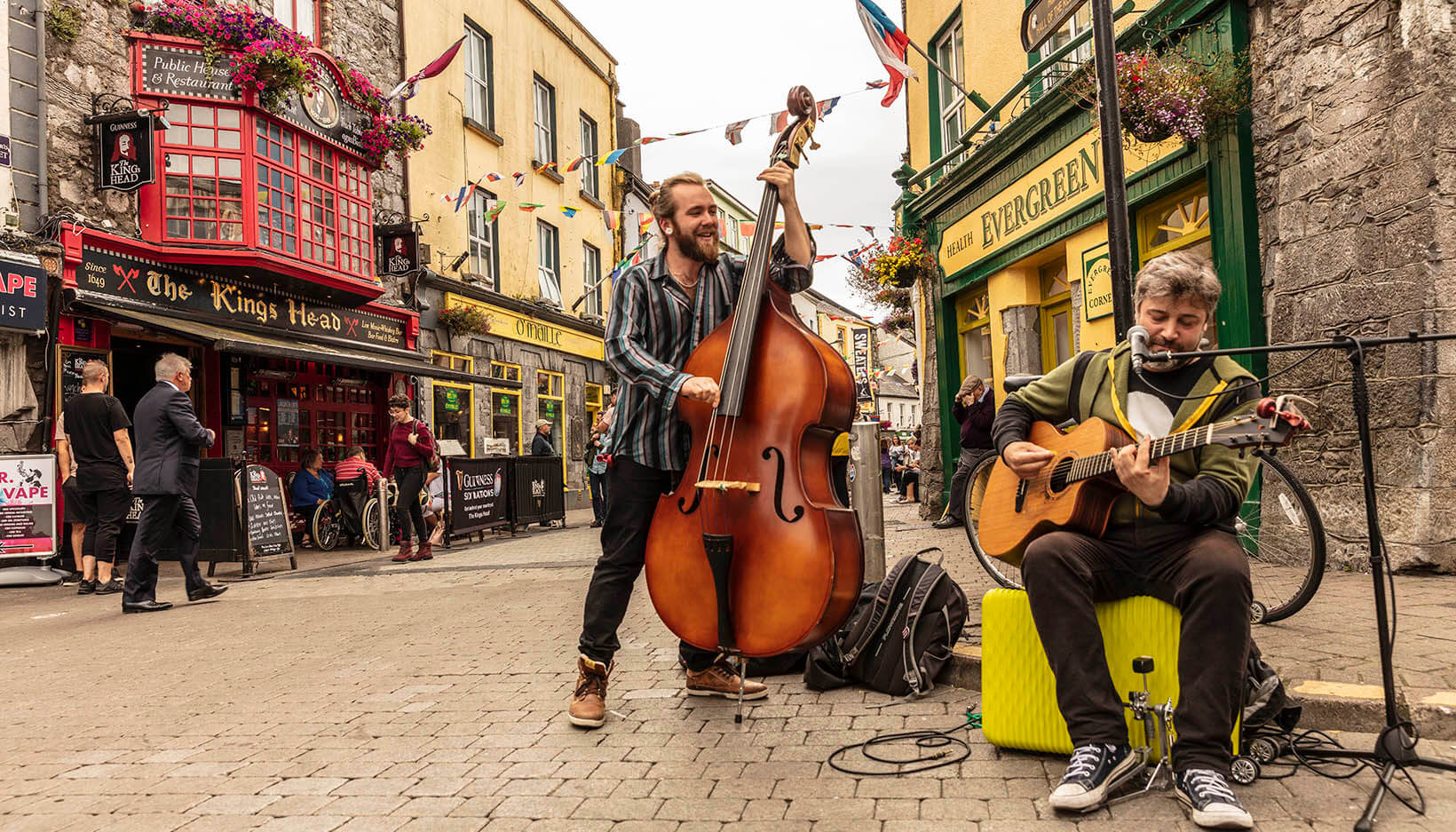 band on the street