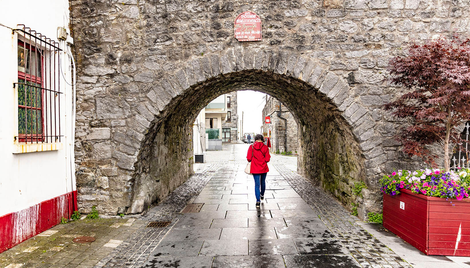 woman walking