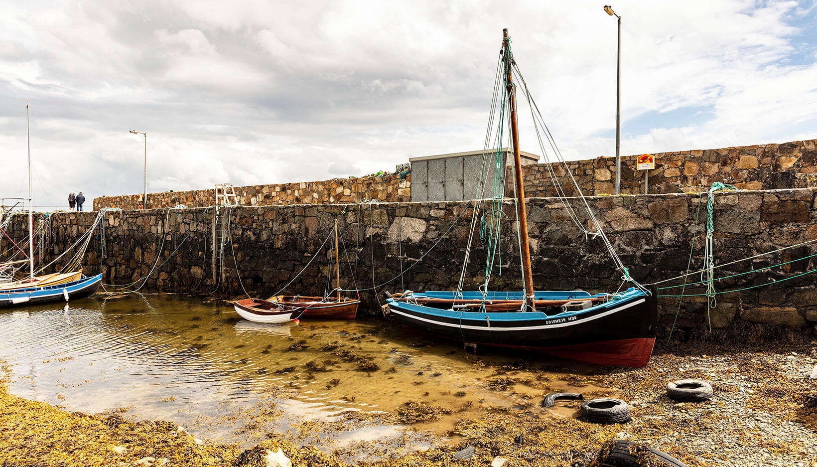 boats on the beach